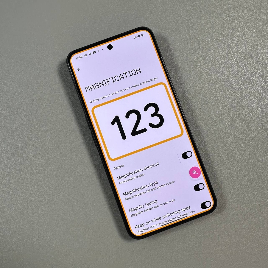 How to Use Magnification on Nothing Phone (3) | ManualsLib