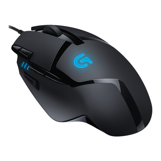 Logitech G402 Hyperion Fury Setup Manual