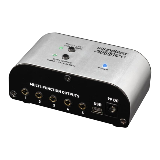 Source Audio Soundblox Hub v1 User Manual