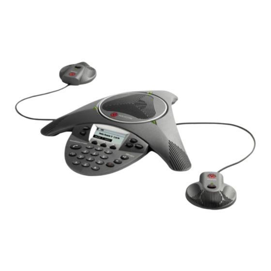 Polycom SoundStation IP 6000 Quick User Manual