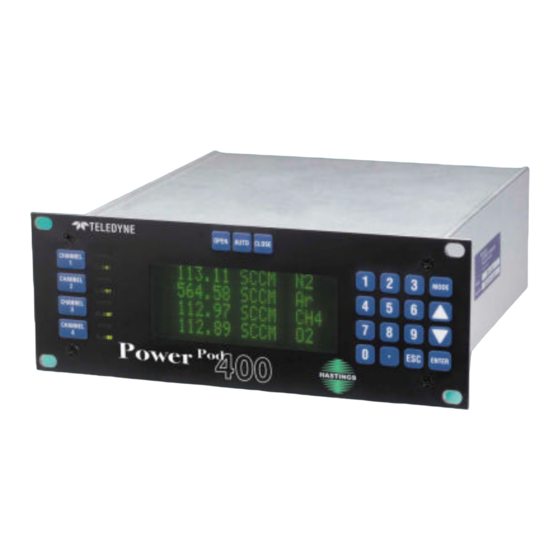 Teledyne Power Pod 400 Instruction Manual