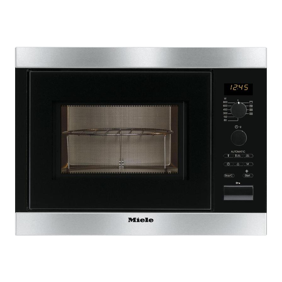 Miele M 8151-1 Operating Instructions Manual