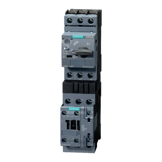 Siemens SIRIUS Configuration Manual