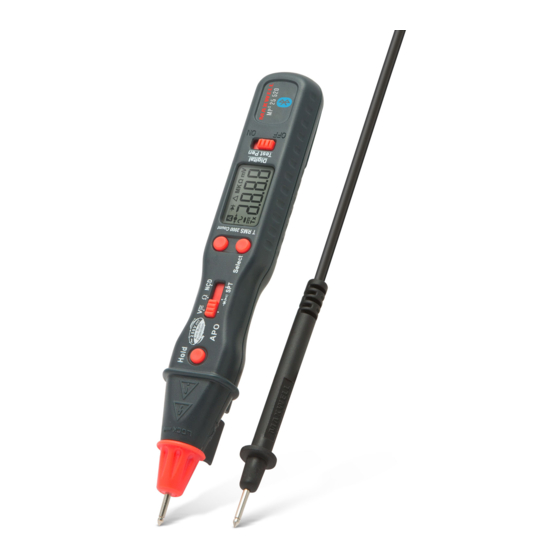 User Manuals: Maxwell Digital Multimeters 25520 Meter