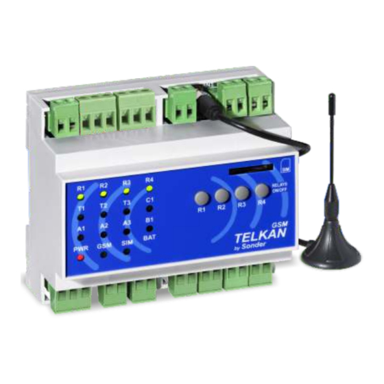 Sonder TELKAN 4 GSM 3G Manual Of Installation And Use