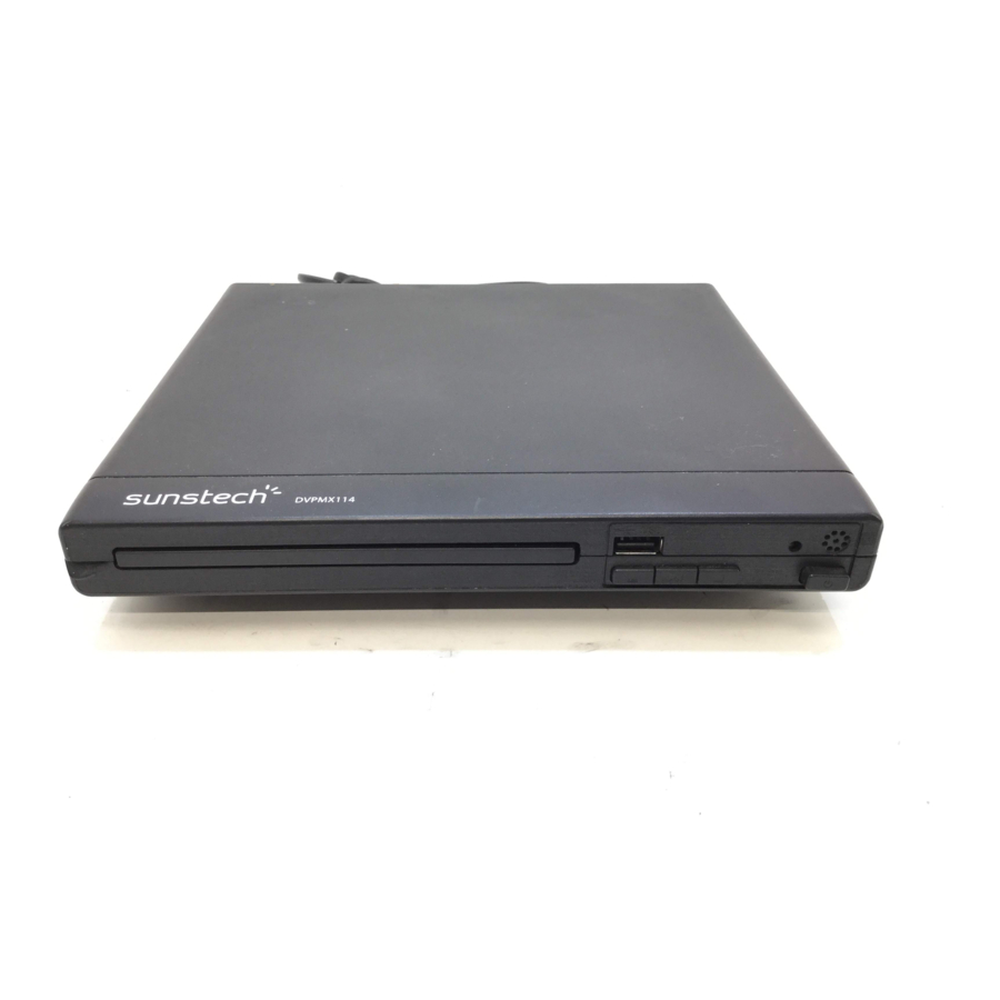 Sunstech DVPMX114 Manual