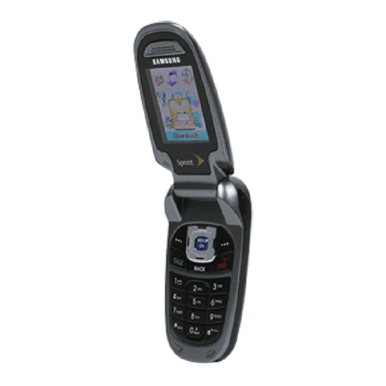 Samsung SPH-A820 User Manual