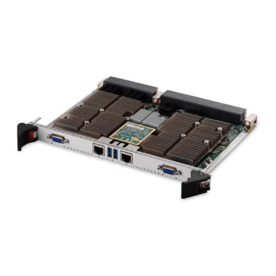 ADLINK Technology VPX6000 Series Manual