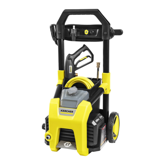 Kärcher K1800PS Electric Pressure Washer Manuals