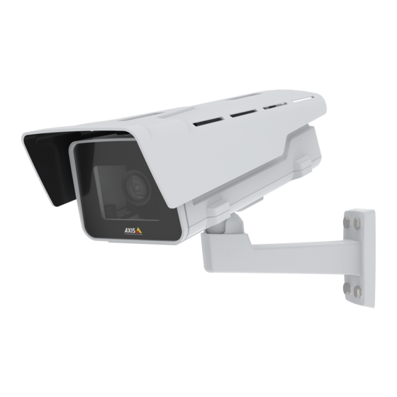 Axis P13 Series User Manual
