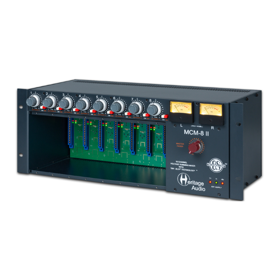 Heritage Audio 500 Series User Manual