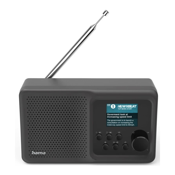 Hama DR5BT Manual