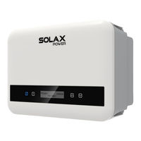 SolaX Power X1-MINI-2.0K-G4 Installation Manual