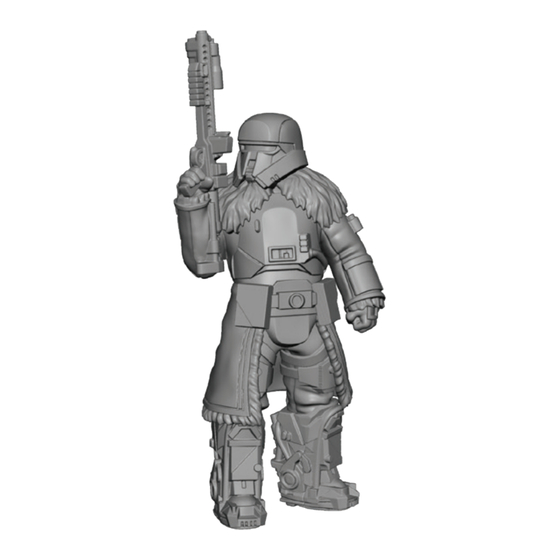 ATOMIC MASS GAMES STAR WARS LEGION SWL117 LEADER (A) Assembly