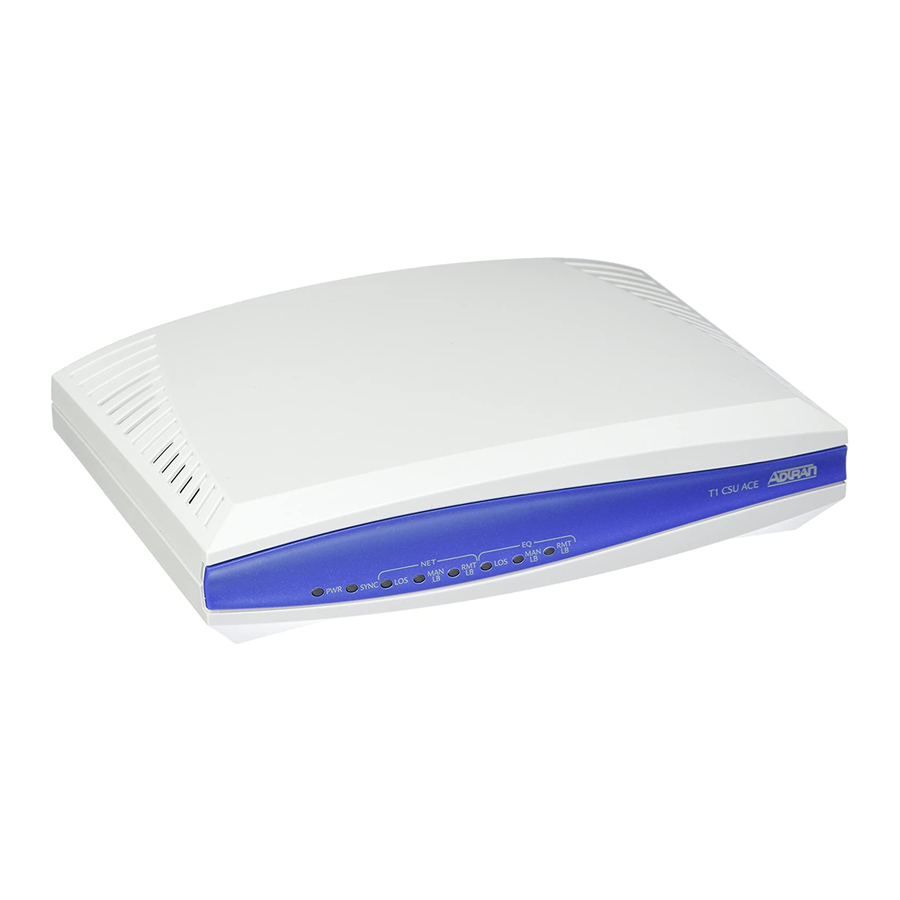 ADTRAN 1203022L1 T1 CSU ACE NCT1UY7 - équipement Réseau Occasion