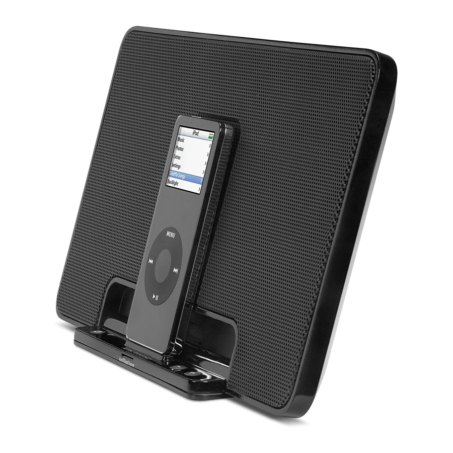 ALTEC LANSING INMOTION IM500 USER MANUAL Pdf Download ManualsLib