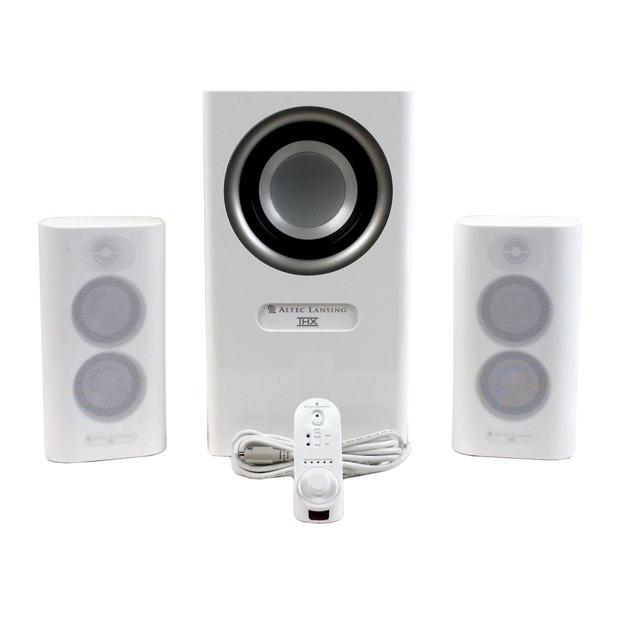 Altec lansing hot sale thx