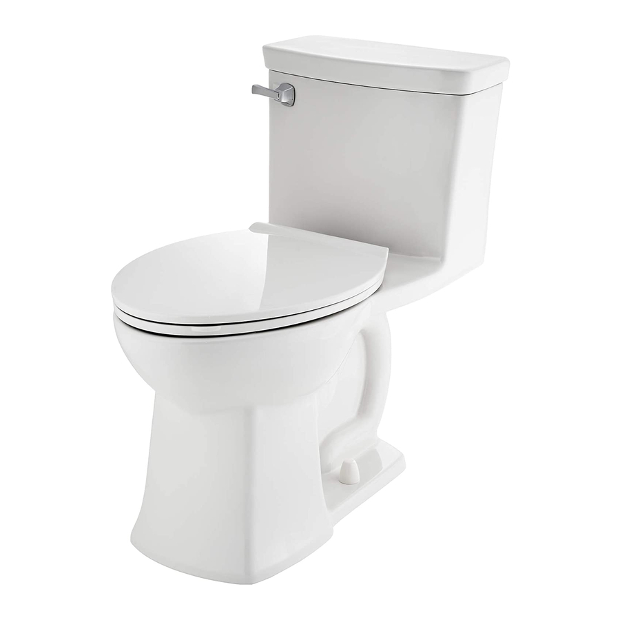 AMERICAN STANDARD ELONGATED ONEPIECE TOILET 2003 INSTALLATION