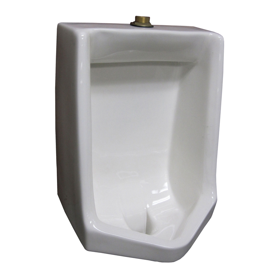 AMERICAN STANDARD LYNBROOK URINAL 6601.012 SPECIFICATION SHEET Pdf