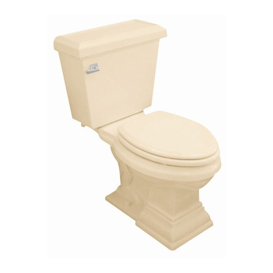 AMERICAN STANDARD TOWN SQUARE RIGHT HEIGHT ELONGATED TOILET 2797.016