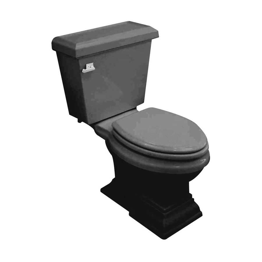 AMERICAN STANDARD TOWN SQUARE RIGHT HEIGHT ROUND FRONT TOILET 2787.016