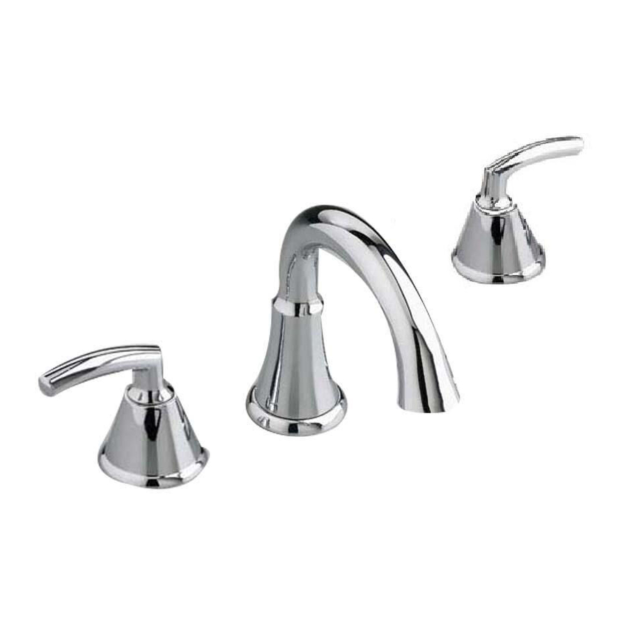 AMERICAN STANDARD TROPIC DECK KIT T038.900 INSTALLATION INSTRUCTIONS