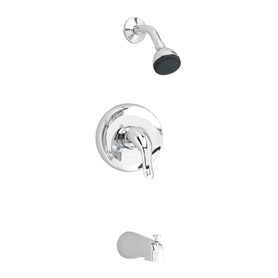 AMERICAN STANDARD CADET ANTI-SCALD PRESSURE BALANCE TUB & SHOWER SET ...