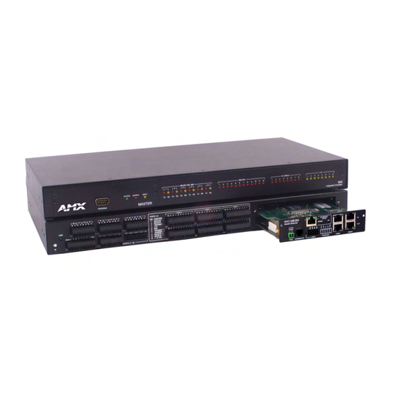 AMX NETLINX INTEGRATED CONTROLLER NXI OPERATION/REFERENCE MANUAL Pdf ...