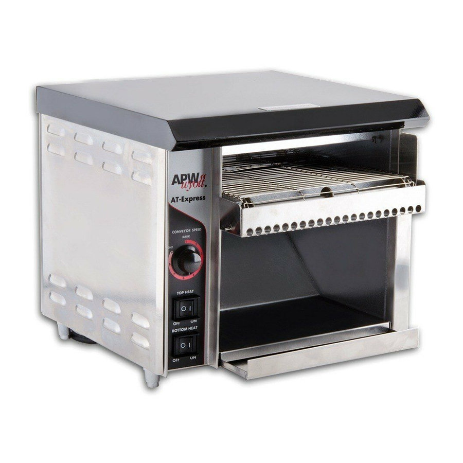 M-95 Vertical Bun Grill Toasters - APW Wyott