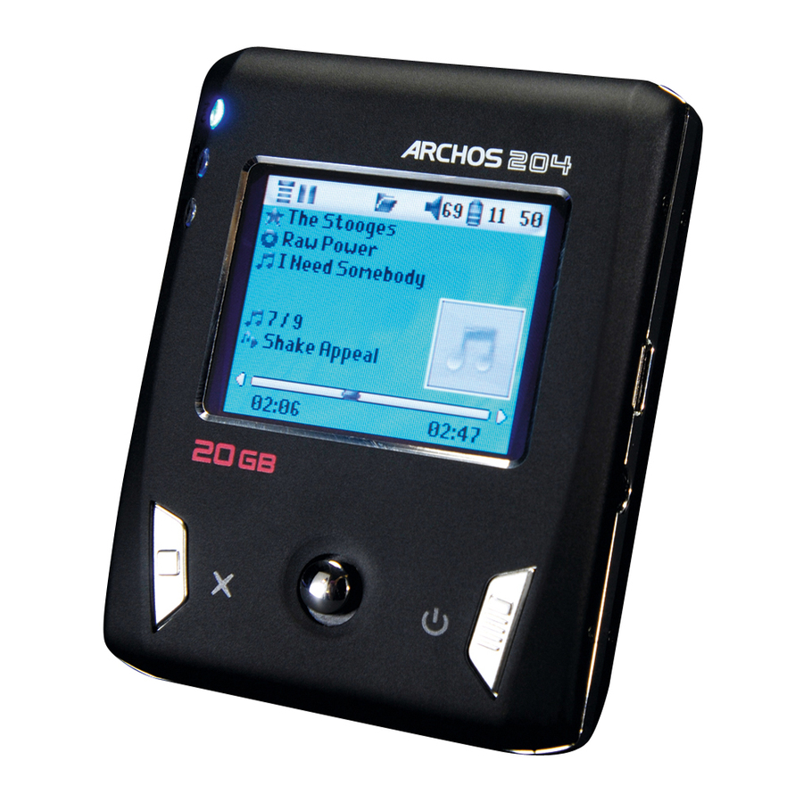 USB Power Cord For Archos Jukebox Multimedia Studio 10 20 5000 6000 FM Recorder 