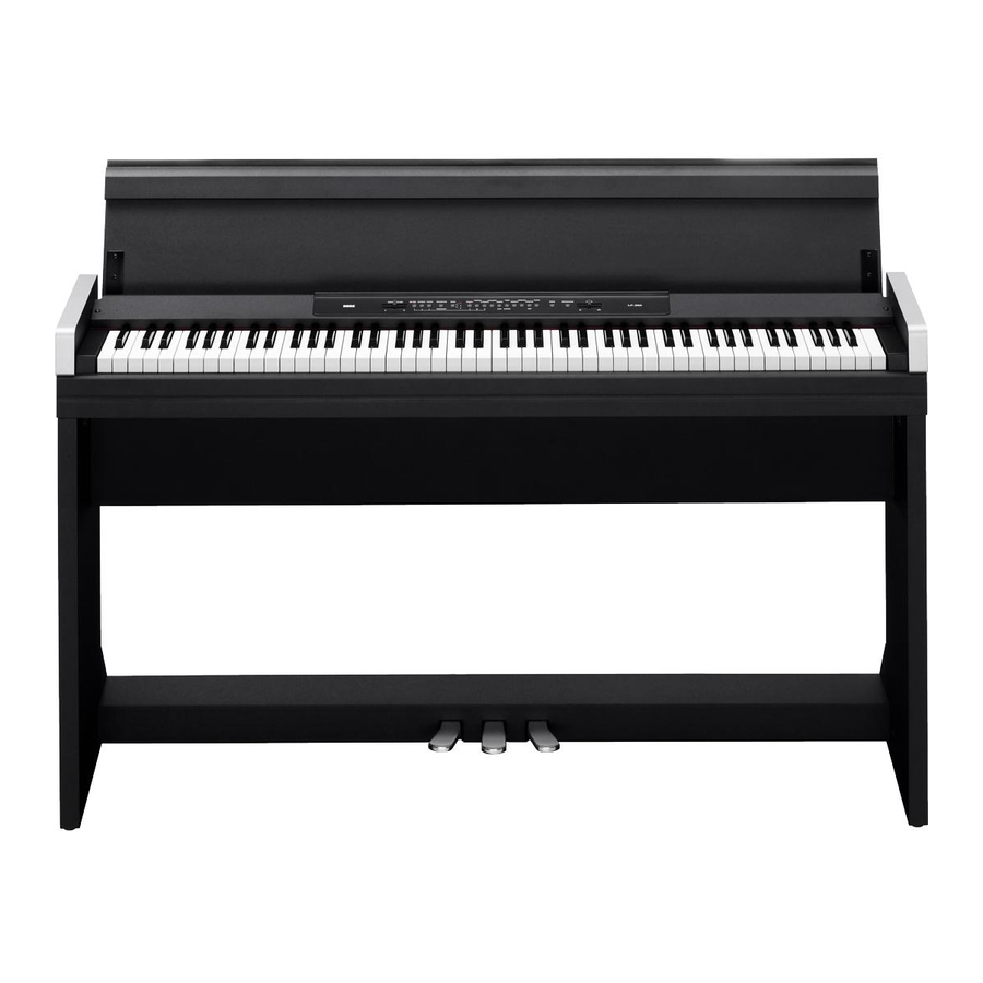 DIGITAL PIANO LP350 OWNER'S MANUAL Pdf Download ManualsLib