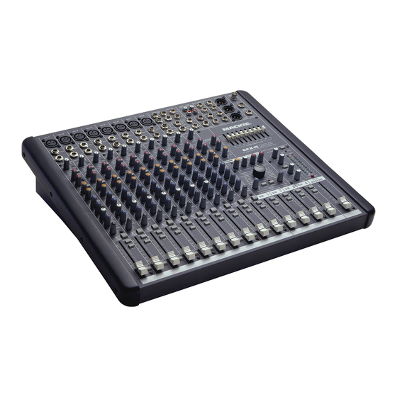 MACKIE MIC/LINE MIXERS OWNER'S MANUAL & WARRANTY Pdf Download ManualsLib