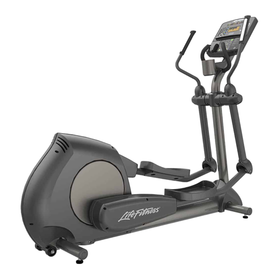 Life fitness elliptical online manual