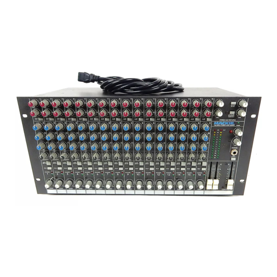 MACKIE ステレオアナログミキサー LM-3204 stereo mixer - 楽器、器材