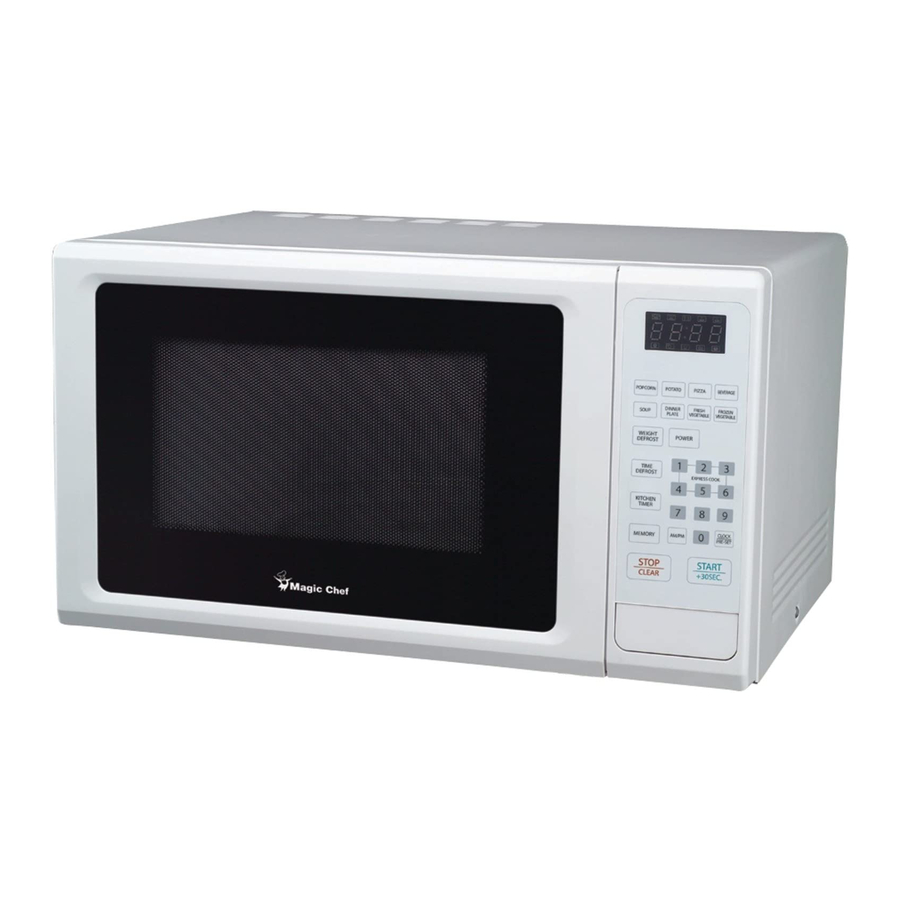 MAGIC CHEF MCM1110W/B INSTRUCTION MANUAL Pdf Download ManualsLib