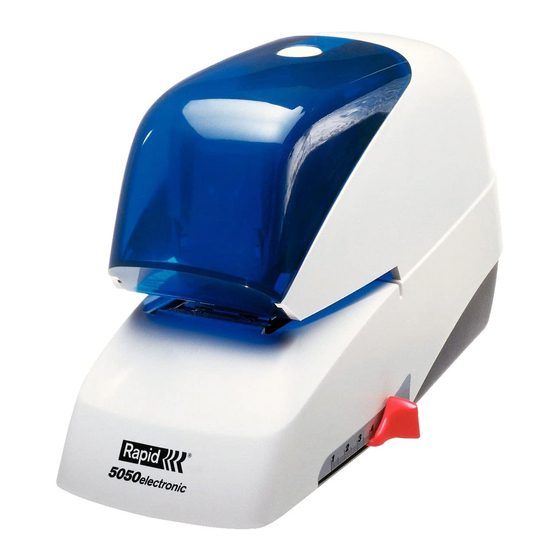 Rapid 5050e Operator's Manual