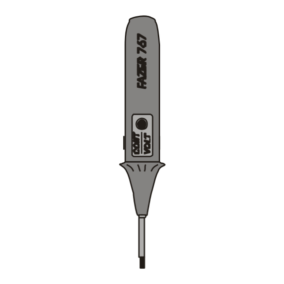 FAZER 767 BASIC Manual