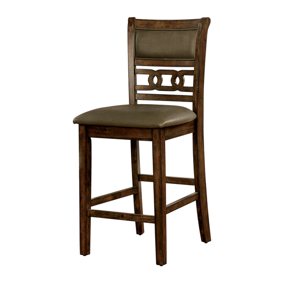 Furniture of America CM3023PC-2PK Assembly Instructions