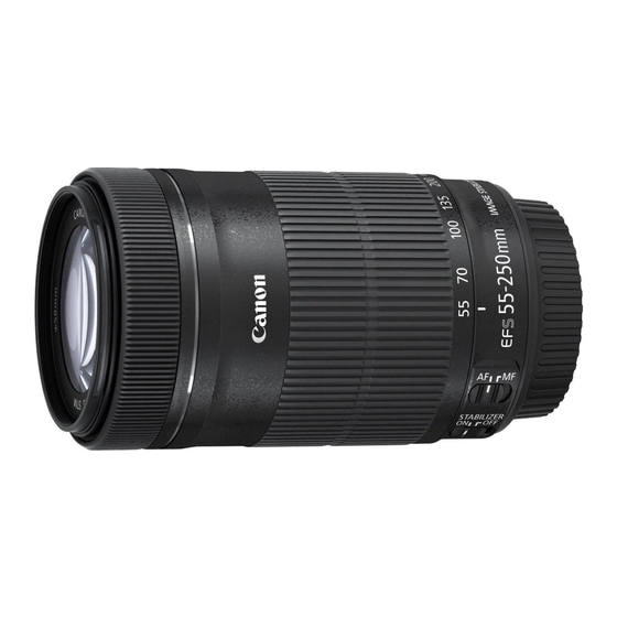 Canon EF-S 55-250mm f/4-5.6 IS Manuals