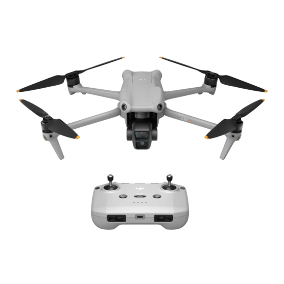 dji AIR 3 User Manual
