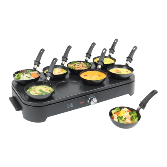 Fritel GWP 2560 Wok Pancake Maker Manuals