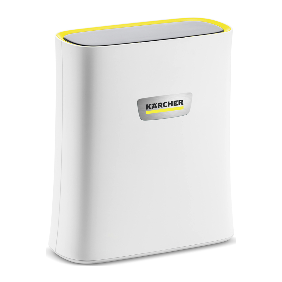 Kärcher WPC 120 UF - Water Filter System Manual