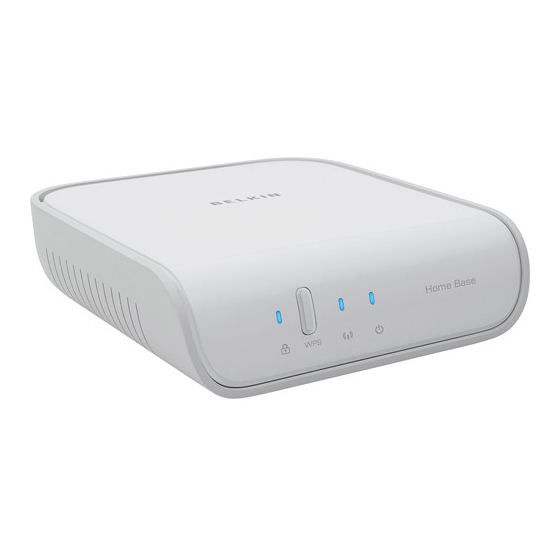 Belkin HOME BASE F5L049 User Manual
