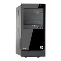 HP Pro 3300 Small Form Factor Maintenance And Service Manual