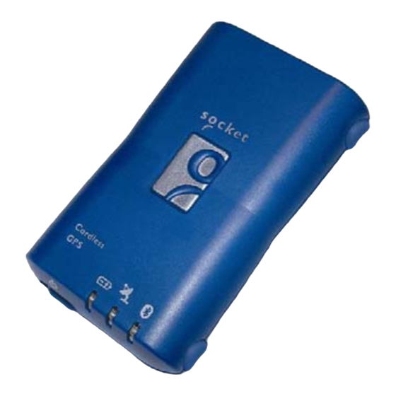 Socket GPS Receiver Quick Start Manual