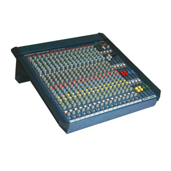 ALLEN & HEATH MixWizard WZ3 12M User Manual