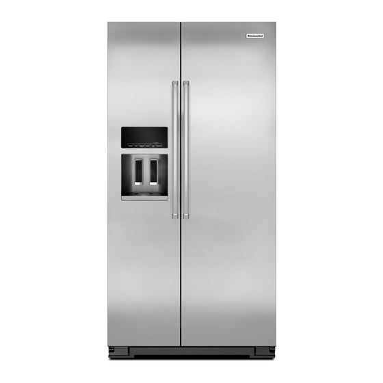 KITCHENAID KRSC503ESS INSTALLATION INSTRUCTIONS AND OWNER'S MANUAL Pdf Download ManualsLib