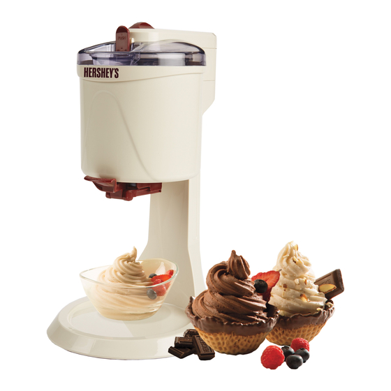 HERSHEY'S Dual Single Serve Ice Cream Machine IC13887 w/Serving Cups Brand  New