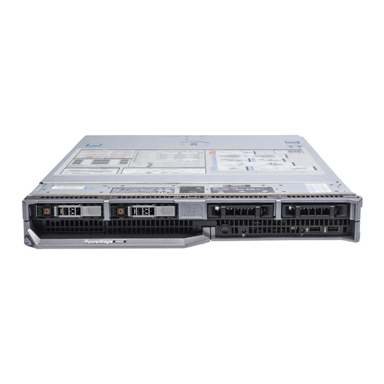 DELL POWEREDGE M830 OWNER'S MANUAL Pdf Download | ManualsLib