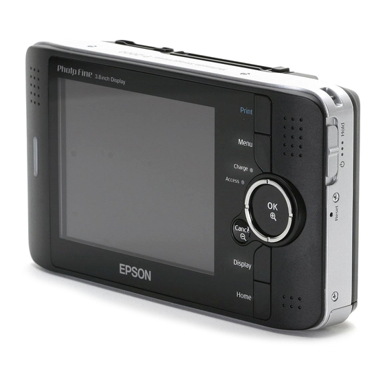 Epson P-2000 Product Support Bulletin
